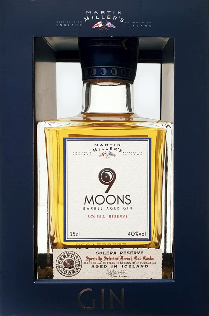 9 moons, Gin invecchiato by Martin Miller's