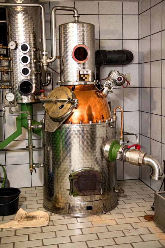 Alambicco ibrido per distillati di vinacce