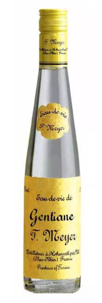 Acquavite di genziana Meyer, dalla Francia